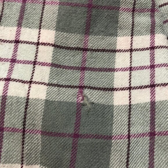 Jachs New York Plaid Flannel Fleece Lined Shacket Small - Picture 5 of 9